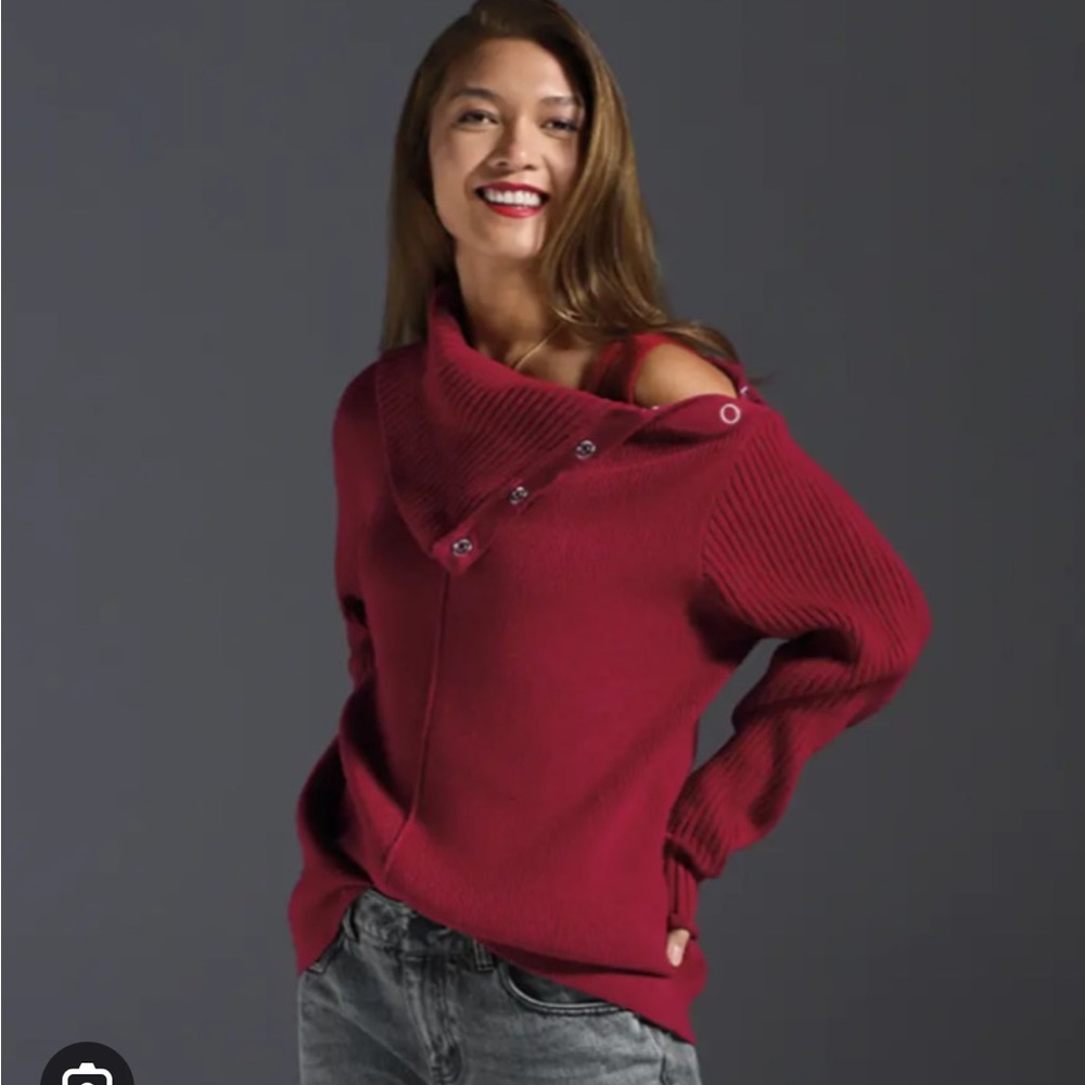 Cabi pushover pullover sweater